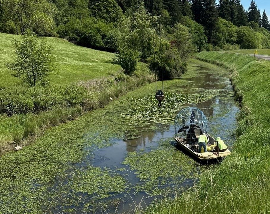 Airboat in Ditch 6
